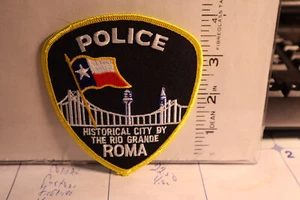 police patch ROMA POLICE TEXAS - Bild 1 von 1