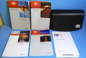 16 2016 Toyota Sequoia owners manual with Navigation - Bild 1 von 1