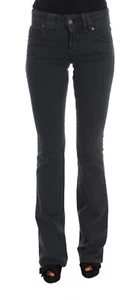 JOHN GALLIANO pantaloni jeans blu lavaggio misto cotone slim fit bootcut W25 prezzo consigliato $480 - Foto 1 di 7