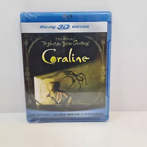 Coraline 3D Blu-Ray Neu Versiegelt Region Free - Bild 1 von 2