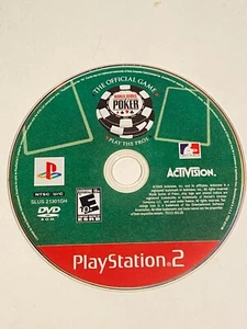 World Series of Poker (PlayStation 2 PS2) - SOLO DISCO - funciona - Envío rápido - Imagen 1 de 3