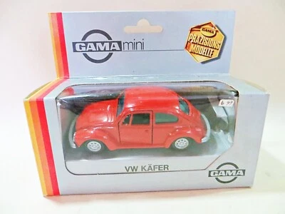 GAMA MINI 81104000 'VW KAFER 1302 / ESCARABAJO'. ROJO. 1:43. Sin usar, en caja Foto 1 de 4