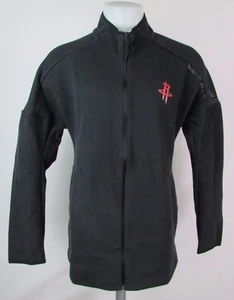 Chaqueta con logotipo de calentamiento de peso medio con cremallera completa de los Houston Rockets NBA Adidas para hombre - Imagen 1 de 6