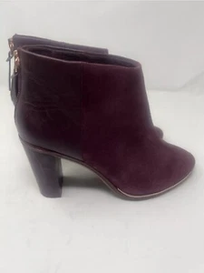 Ted Baker Ankle Boots Gummy Size 8 US. 39 EU Women Booties Leather Suede Daily - Picture 1 of 4