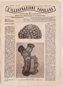 L’Illustration Populaire 5 March 1871 Saint Mer Caprera Sardaigne Monte Titano - Picture 1 of 1