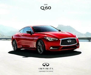 2019 INFINITI Q60 Q 60 COUPE—U.S. DEALER SALES BROCHURE—NEW NOS - Picture 1 of 1