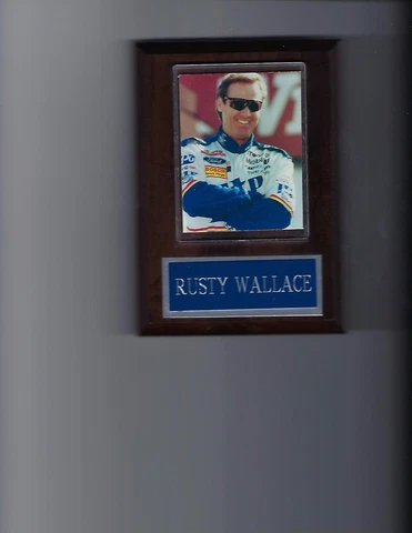 RUSTY WALLACE PLAQUE NASCAR AUTO RACING Cover