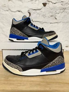 Air Jordan 3 Retro "Sport Blue" Herren Größe 11 Gebraucht Sneaker 136064-007 - Bild 1 von 6