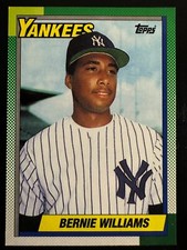 Bernie Williams 2016 Topps Berger's Best Rookie Reprint Yankees #BB2-1990