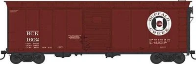 Bowser #43150 HO Scale 40' Boxcar Buffalo Creek Road #1693 NIB - Image 1 of 4