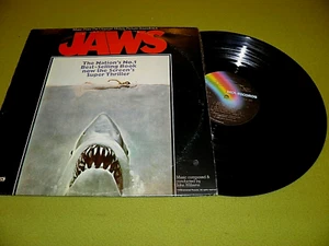 Jaws - Soundtrack - John Williams RARE 1975 Israel Press Israeli LP / Spielberg - Picture 1 of 2