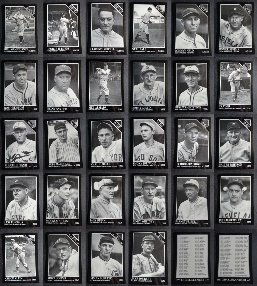 1991 Conlon Collection TSN Baseball Cards Complete Your Set U Pick List 166-330 - Image 1 of 1
