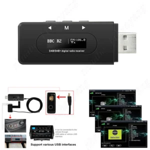 DAB+ Adapter Antennentuner für Autoradio Digital Empfänger Externe DAB Box - Bild 1 von 11