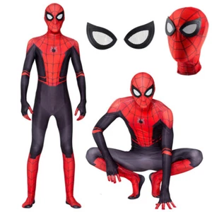 Spider Hero Far From Home Adultos Niños Halloween Zentai Cosplay Traje de disfraces Navidad - Imagen 1 de 22