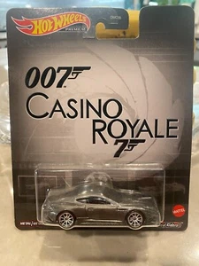 2023 Hot Wheels PREMIUM ENTERTAINMENT ASTON MARTIN DBS BOND 007 CASINO ROYALE - Imagen 1 de 1