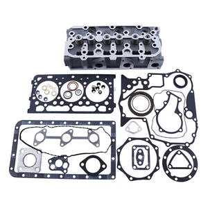 D902 D902-ET02 Cylinder Head & Gasket Set For Kubota KX41-3 BX24 BX2370D ZD323 - Picture 1 of 7