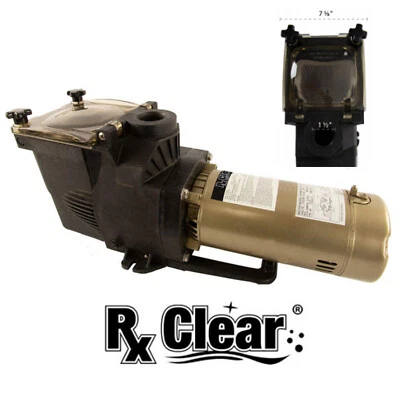 RX CLEAR® Rx Clear Ultimate Niagara In-Ground Swimming Pool Pump - 48 Frame (Various HP)