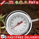 Compost Soil Tester Measuring Probe Stainless Steel Thermometer for Garden Lawn