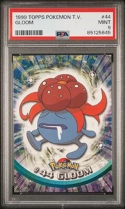 🐐 1999 Topps Pokemon 44 Gloom Green Logo 3rd Print PSA 9 - Picture 1 of 3