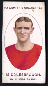 SMITH - FOOTBALL CLUB RECORDS (VERSCHIEDEN) - #35 MIDDLESBROUGH, R G WILLIAMSON - Bild 1 von 2