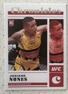 2023 Panini Chronicles UFC Base Rookie Josiane Nunes #100