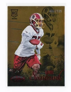 2014 Certified Rookie Retro Red #22 Lache Seastrunk RC Serial #'d /249 - Picture 1 of 2