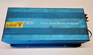 Cotek SK-1500-212 Reiner Sinus Wechselrichter 230VAC 12VDC 1500W ANTARES ORIGINAL - Bild 1 von 5
