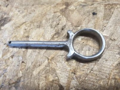 Early Ford Model T Hood Clamp Ringlet Chrome  - Image 1 of 4