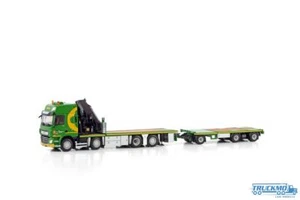 WSI Zwatra DAF CF Space Cab MY2017 8x2 Flachbetthängerzug + Palfinger PK650 - Bild 1 von 4