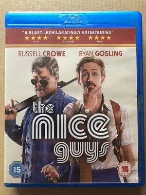 The Nice Guys (Blu-ray, 2016) Russell Crowe, Ryan Gosling, LIKE NEW - Image 1 of 3