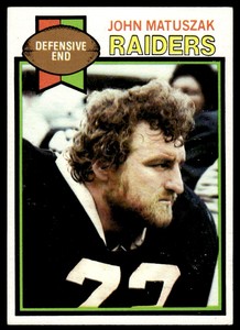 1979 TOPPS JOHN MATUSZAK OAKLAND RAIDERS #108
