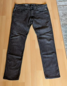 REPLAY JEANSHOSE HERREN Mod. ANBASS W36/L32 schwarz - Bild 1 von 7
