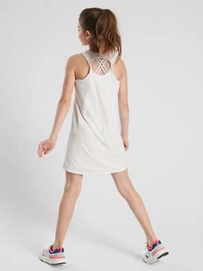 Athleta Girl Reversible Too Pool For School Dress NWT Sz. M Medium 8-10 - Picture 1 of 5