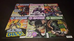 DC NATION MAGAZINE #1-6 COMPLETE SET (48 Pages, Oversized) VF/NM 2018-2019 - Imagen 1 de 8