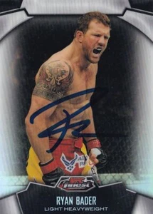 Ryan Bader Signed 2012 Topps Finest UFC Refractors Card 20 PSA/DNA COA Autograph - Picture 1 of 24