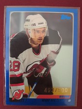 Brian Rafalski /500 BLUE 2003-04 Topps #3 New Jersey Devils NHL Trading Card