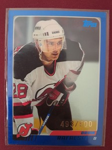 Brian Rafalski /500 BLUE 2003-04 Topps #3 New Jersey Devils NHL Trading Card