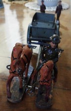 Elastolin SOLDATINI inglesi CARRO CON Cannone PER SOLDATINI IN PASTA da 6,5 cm