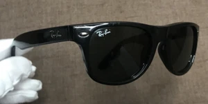 RAY-BAN JR Wayfarer (RJ9035-S) Kid's Black Sunglasses MADE IN ITALY (100/71 3N) - Picture 1 of 14