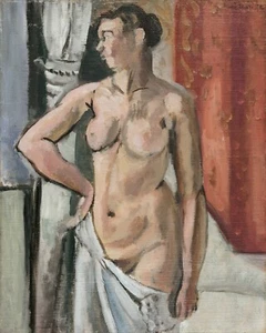 HENRI MATISSE Art Poster or Canvas Print " NU AU DRAPÉ" - Picture 1 of 1
