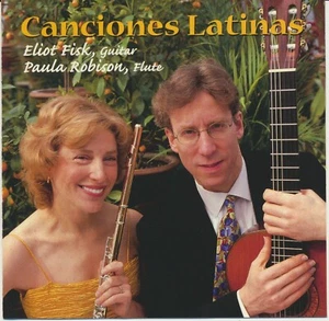 Canciones Latinas by Eliot Fisk & Paula Robison (CD, 1999, MusicMasters) Used - Picture 1 of 2