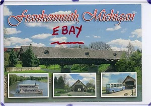 HOLZ BRUCKE COVERED BRIDGE CONNECTING BAVARIAN INN & LODGE-FRANKENMUTH,MI - Picture 1 of 2