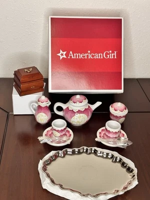 AMERICAN GIRL FELICITY'S TEA LESSON SET. Complete. Brand New. - Image 1 of 4