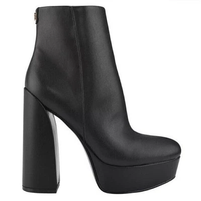 GUESS Mujer Artesanal 9.5M Plataforma Pesada Botines Botas Tacones Altos, Zapatos de Club Foto 1 de 4