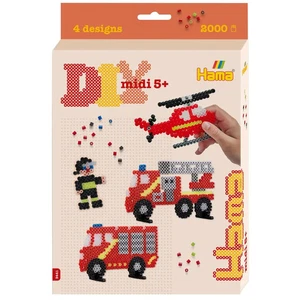 Hama® Bügelperlen Geschenkpackung Feuerwehr 2.000 Stück. - Bild 1 von 1