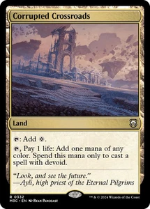 Corrupted Crossroads [Modern Horizons 3 Commander] Magic MTG - Picture 1 of 1