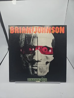 BRIAN JOHNSON - STRANGE MAN 1982 ROCK US PRESS MCA VINYL RECORD NEAR MINT - Image 1 of 4