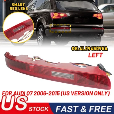 适用于奥迪 Q7 2006 - 2015 左侧后保险杠反灯尾雾灯外壳 — 第 1/4 张图片