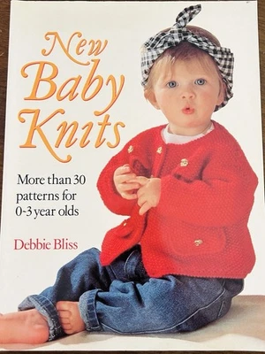 Debbie Bliss Knitting Pattern Book New Baby  Knits 30 Designs 0-3 Years Old - Image 1 of 4