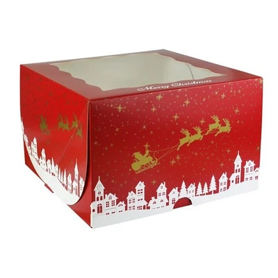 Christmas Cake Boxes - Image 1 of 4